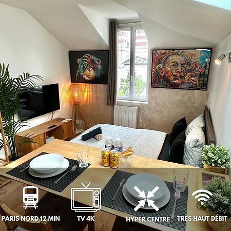Studio Cozy Hypercentre 12 min de Paris Enghien-les-Bains Extérieur photo